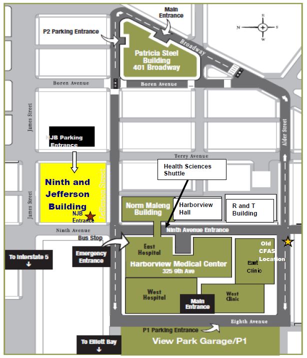 Harborview Medical Center Map Start Administrative Offices | Start Center