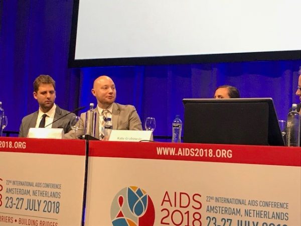 START RESEARCH ASSISTANT PRESENTS AT AIDS 2018 CONFERENCE